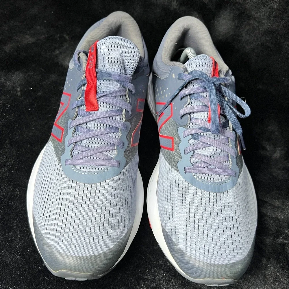 New Balance 520 V7 M520LG7 Men's 12 Running Shoes Gray Red‎ Athletic Sneakers